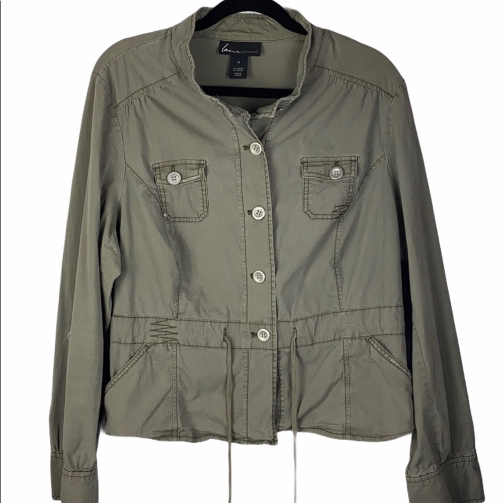 Lane Bryant army surplus style military jacket 16